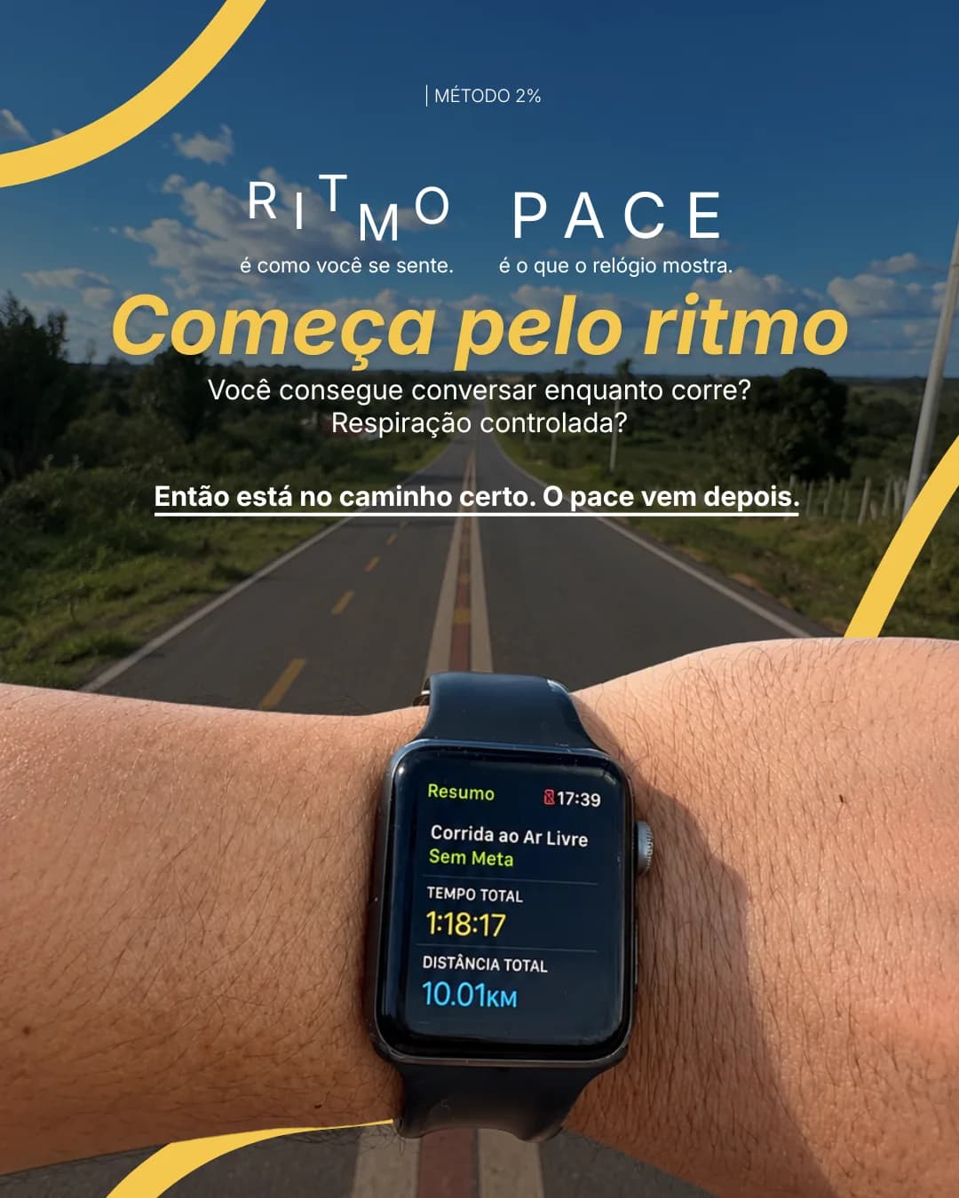 Começa pelo ritmo