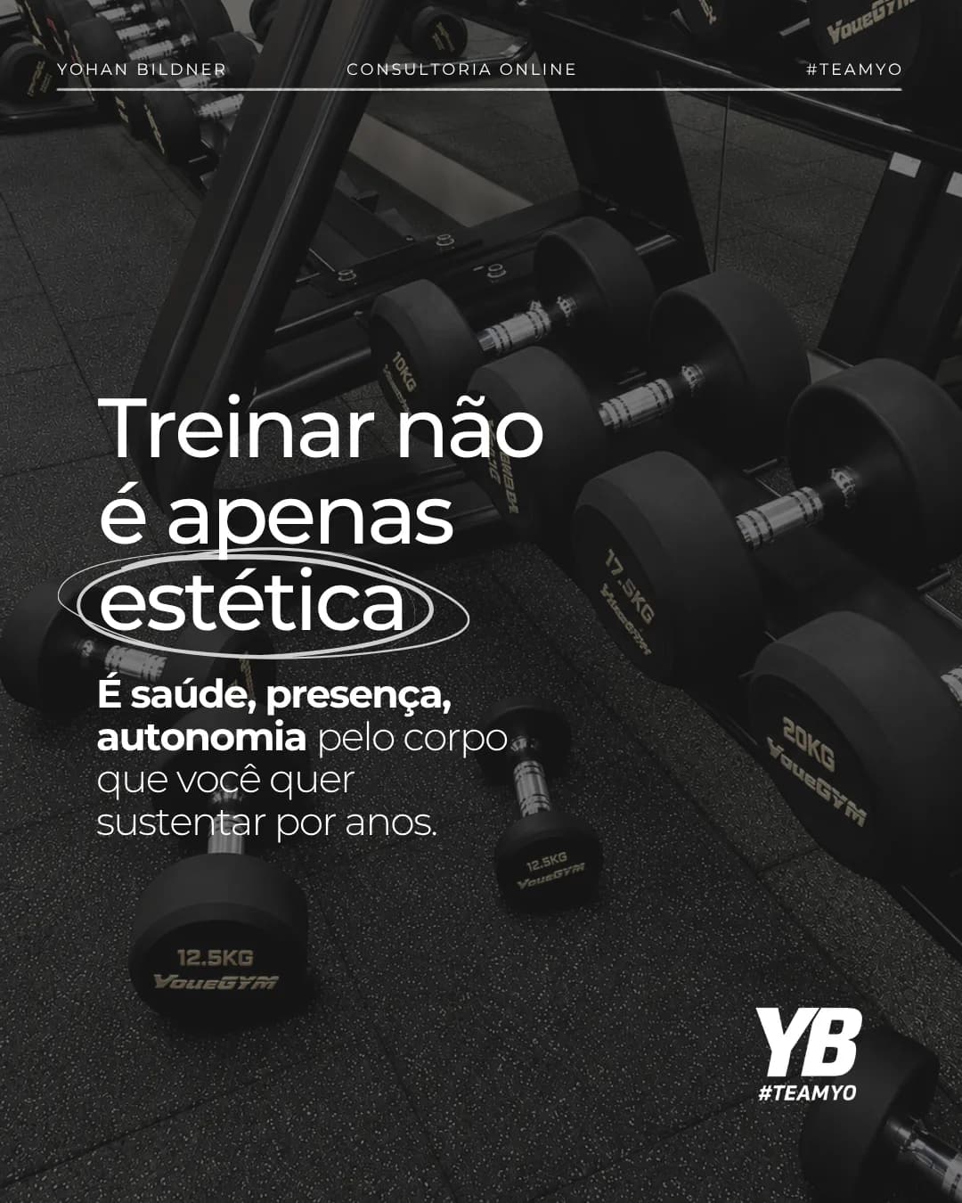 Cards de feed do #TeamYo