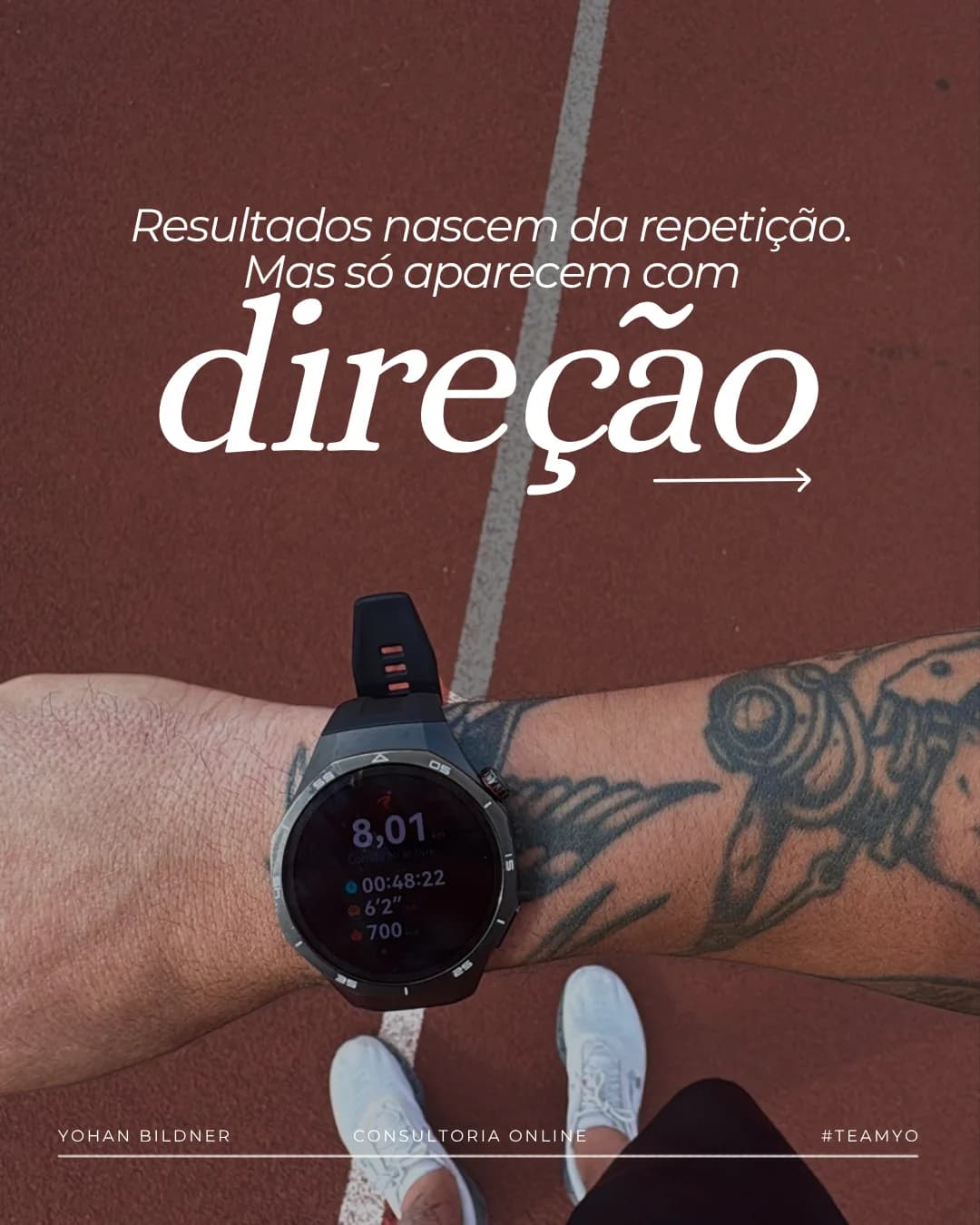 Resultados nascem da repetição